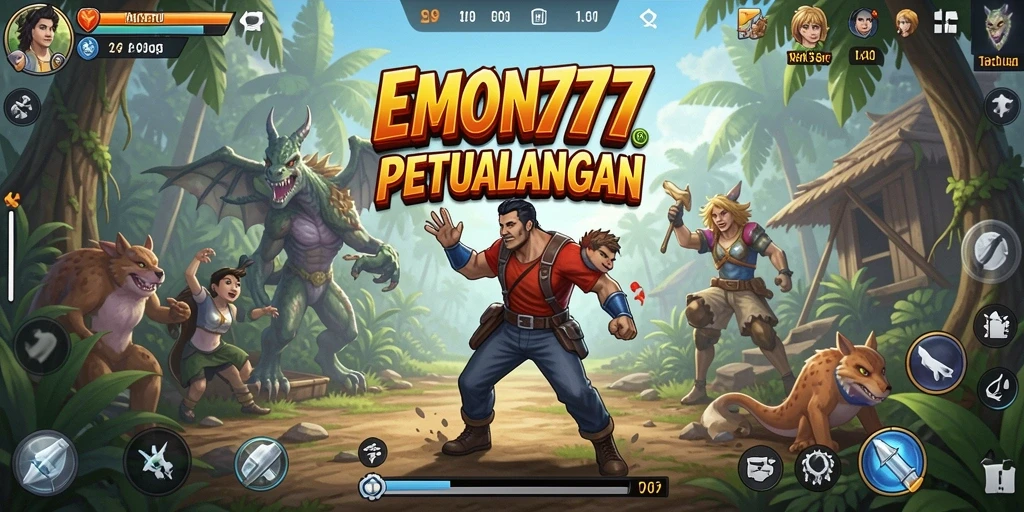 Tampilan menarik gameplay EMON777 dengan aksi dinamis dan seru.