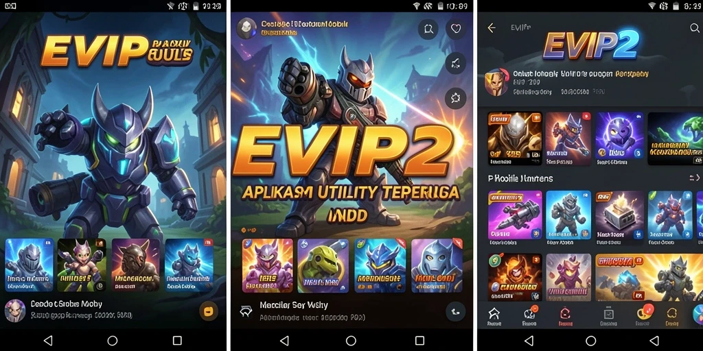 Tampilan antarmuka EVIP2 yang sederhana dan mudah digunakan.