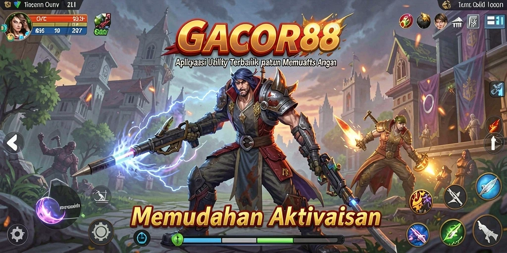 Tampilan antarmuka GACOR88 yang intuitif dan ramah pengguna.