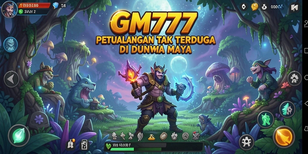 Screenshot gameplay GM777 menampilkan petualangan epik dalam dunia yang menakjubkan.