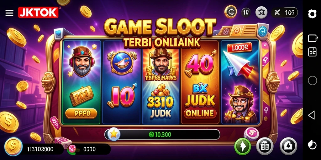 Screenshot gameplay JKTOK menampilkan momen seru saat bermain Slot.
