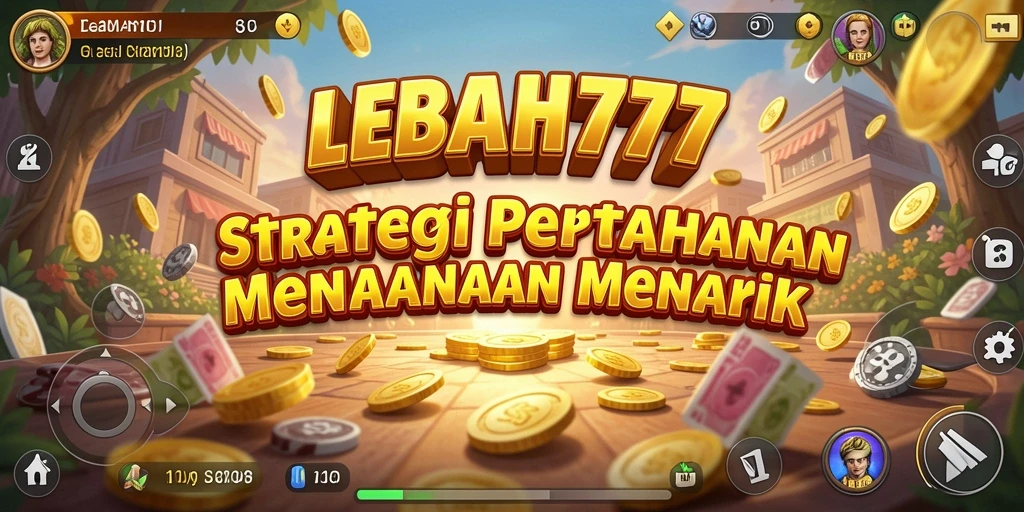 Tampilan gameplay strategis LEBAH777 yang menawan.