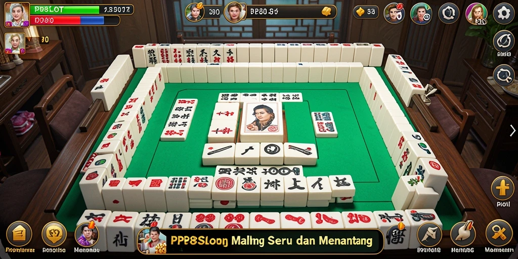 Screenshot utama PP88SLOT dengan gameplay Mahjong yang menarik.